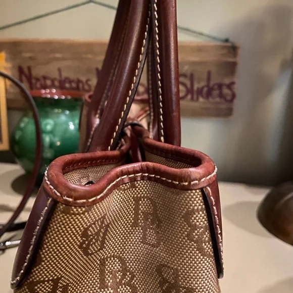 Dooney & Bourke Satchel with Shoulder Strap - Picture 5 of 12